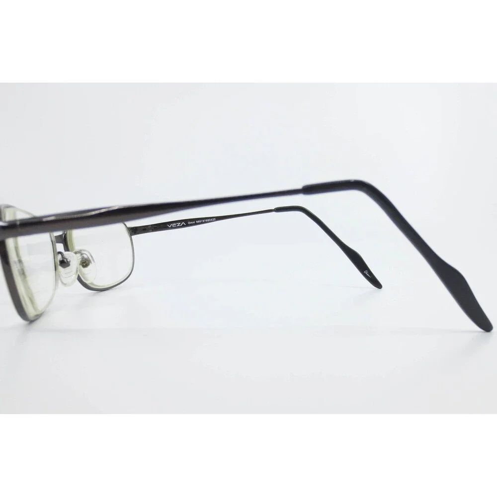 Veza Omni Gunmetal Oval Eyeglasses Frames 55-17-135 666197890420